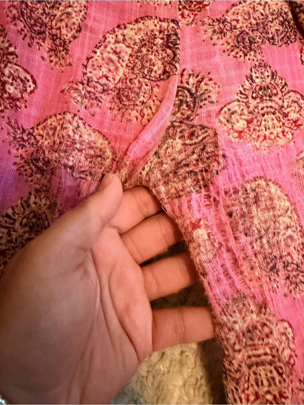 Free People FP One Good Day Printed Wide-Leg Pants - Picture 3 of 6